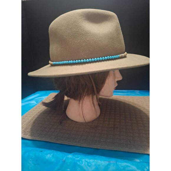 Sunday Afternoons Wool Fedora Hat S/M With Beaded Band - Picture 5 of 9